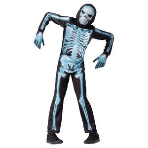 Boys Girls Hyde and Eek X-Ray SKELETON Halloween Costume Size 6/7 8 10/12 NWT